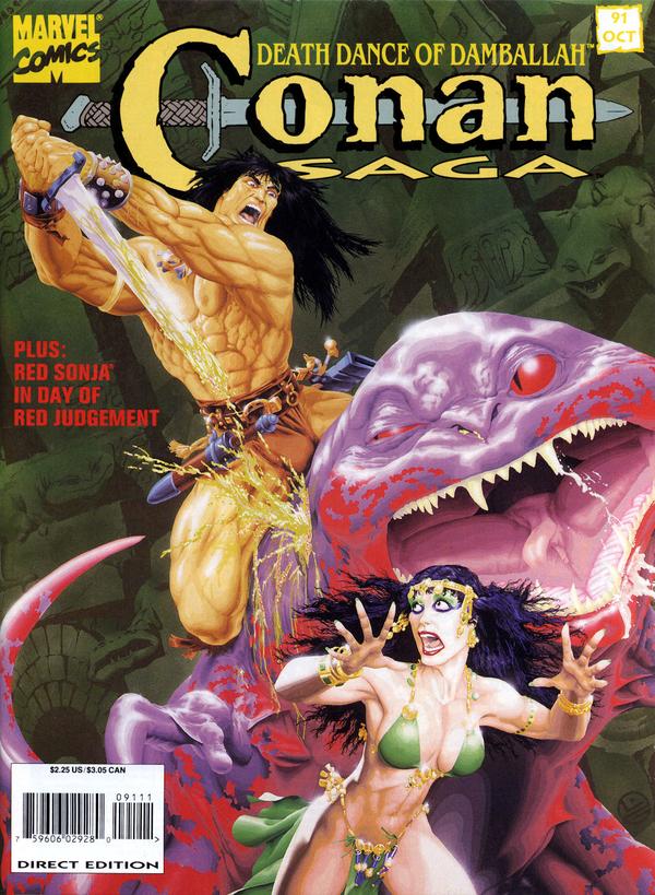 Conan Saga #91 cover