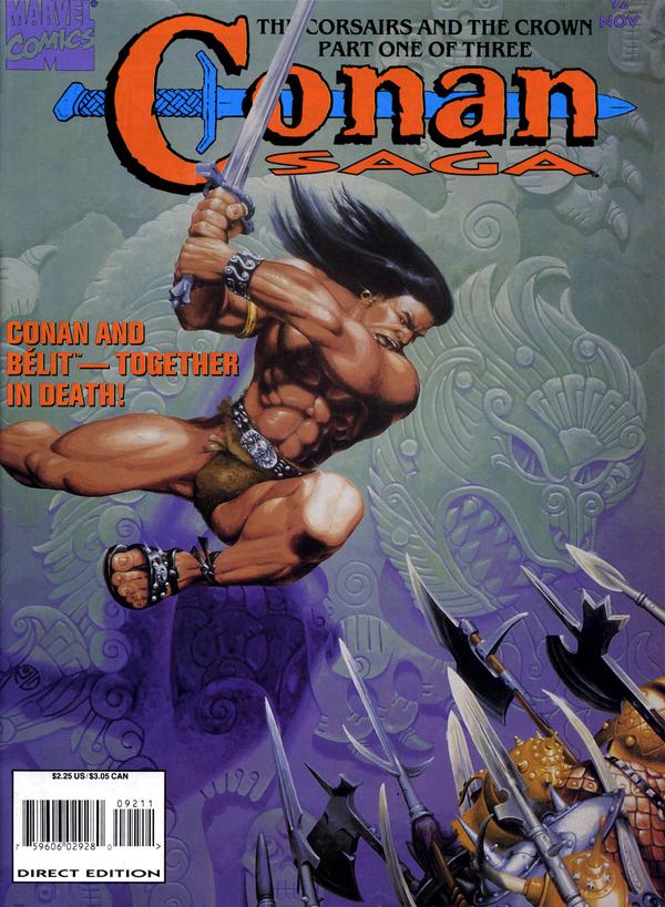 Conan Saga #92 cover