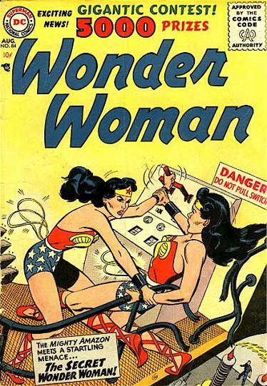 Wonder Woman #84 cover