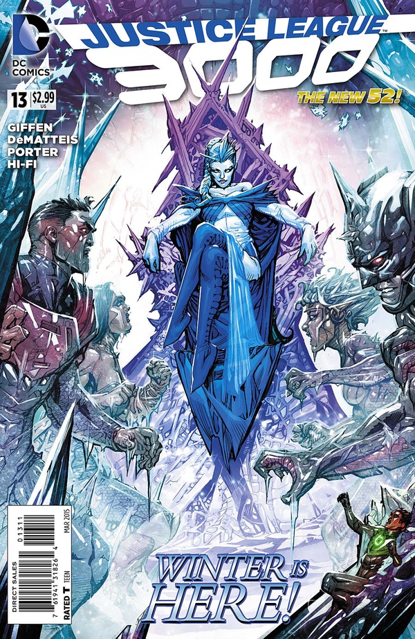 Justice League 3000 #13 cover