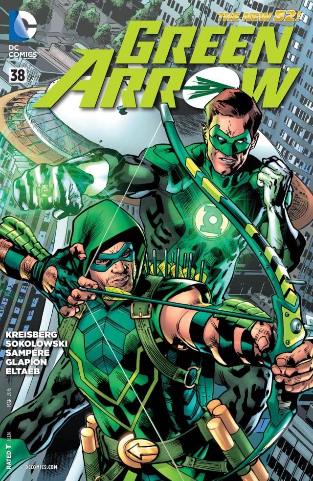 Green Arrow #38 cover