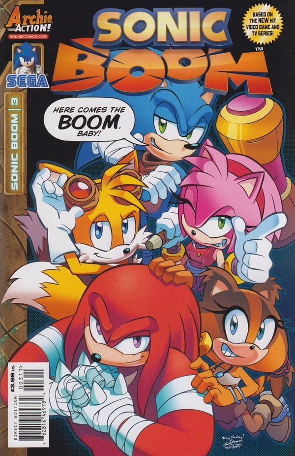 Sonic Boom #3 cover