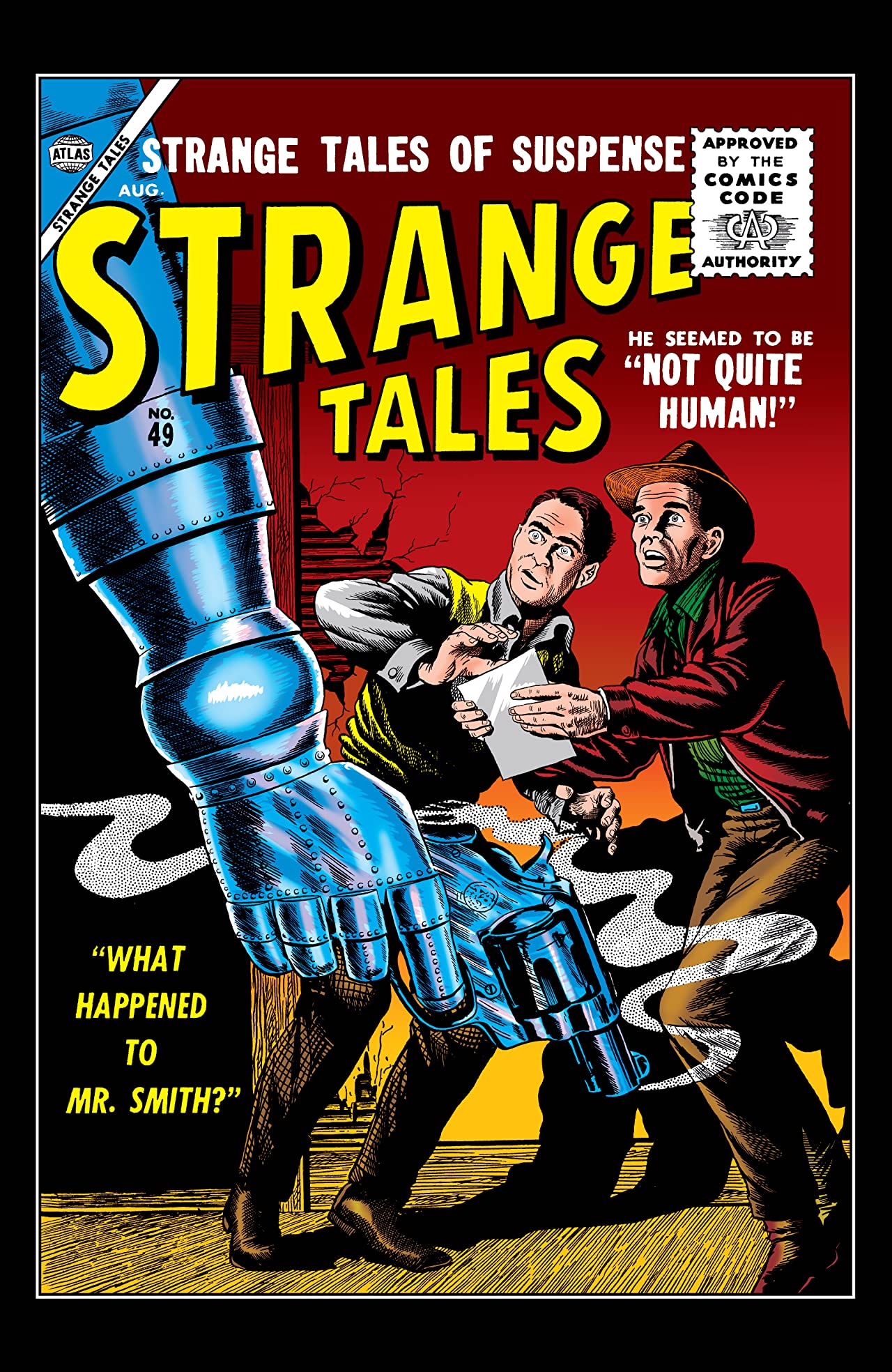 Strange Tales #49 cover