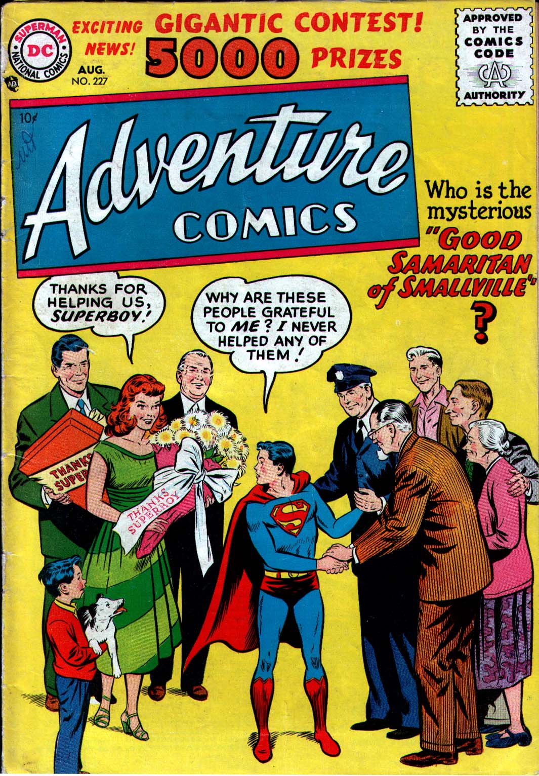 Adventure Comics #227 cover