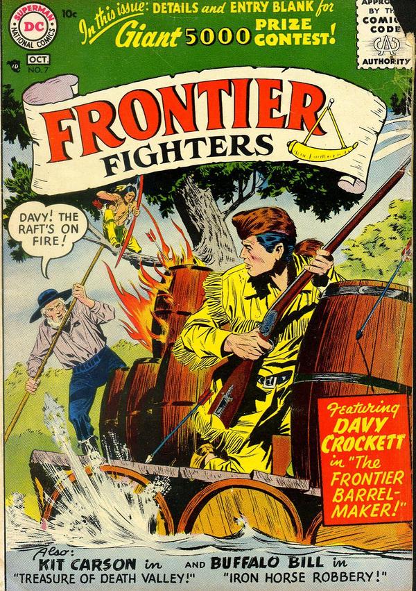 Frontier Fighters #7 cover