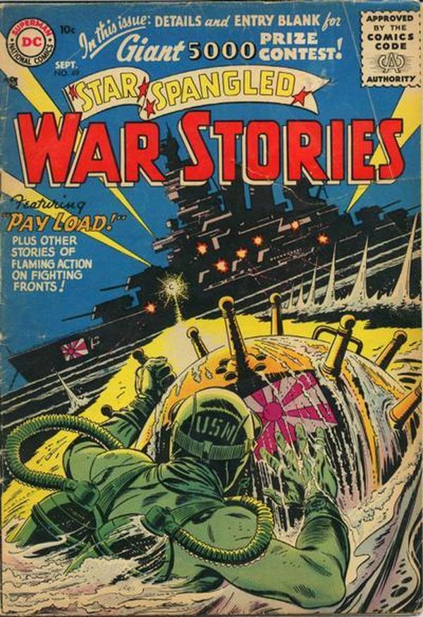 Star Spangled War Stories #49 cover