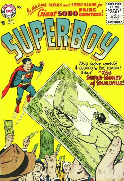 Superboy #51 cover