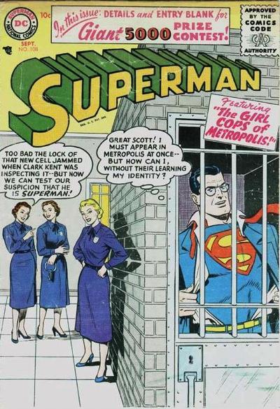 Superman #108 cover