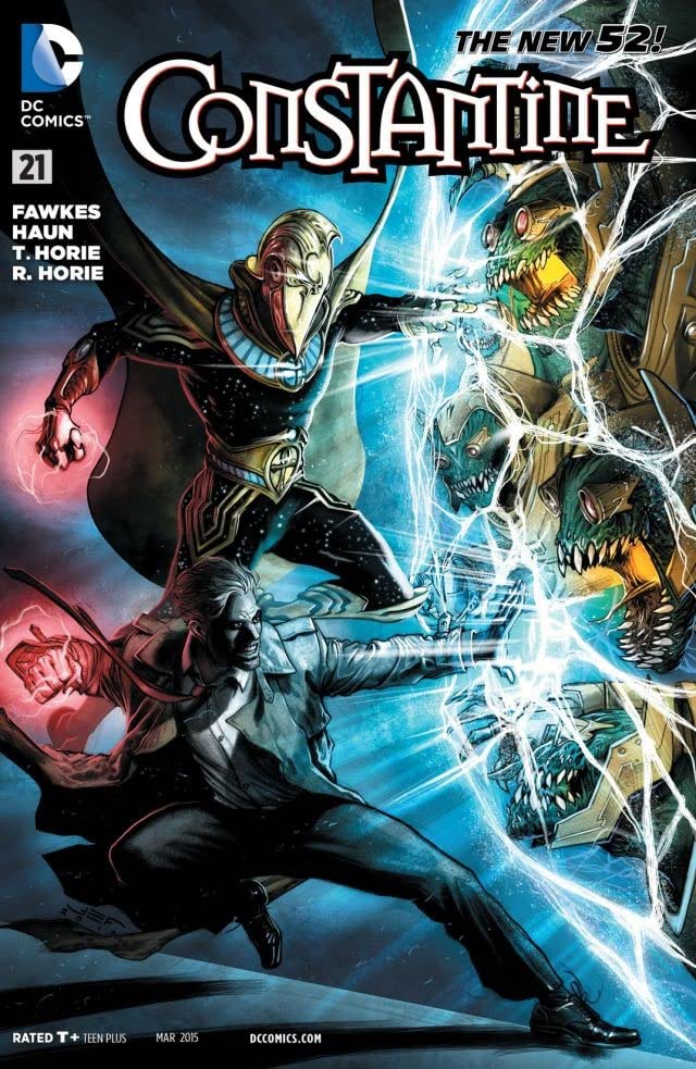 Constantine #21 cover