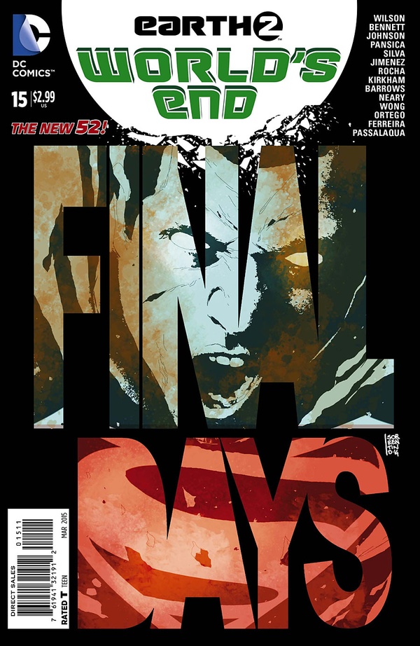 Earth 2: World's End #15 cover