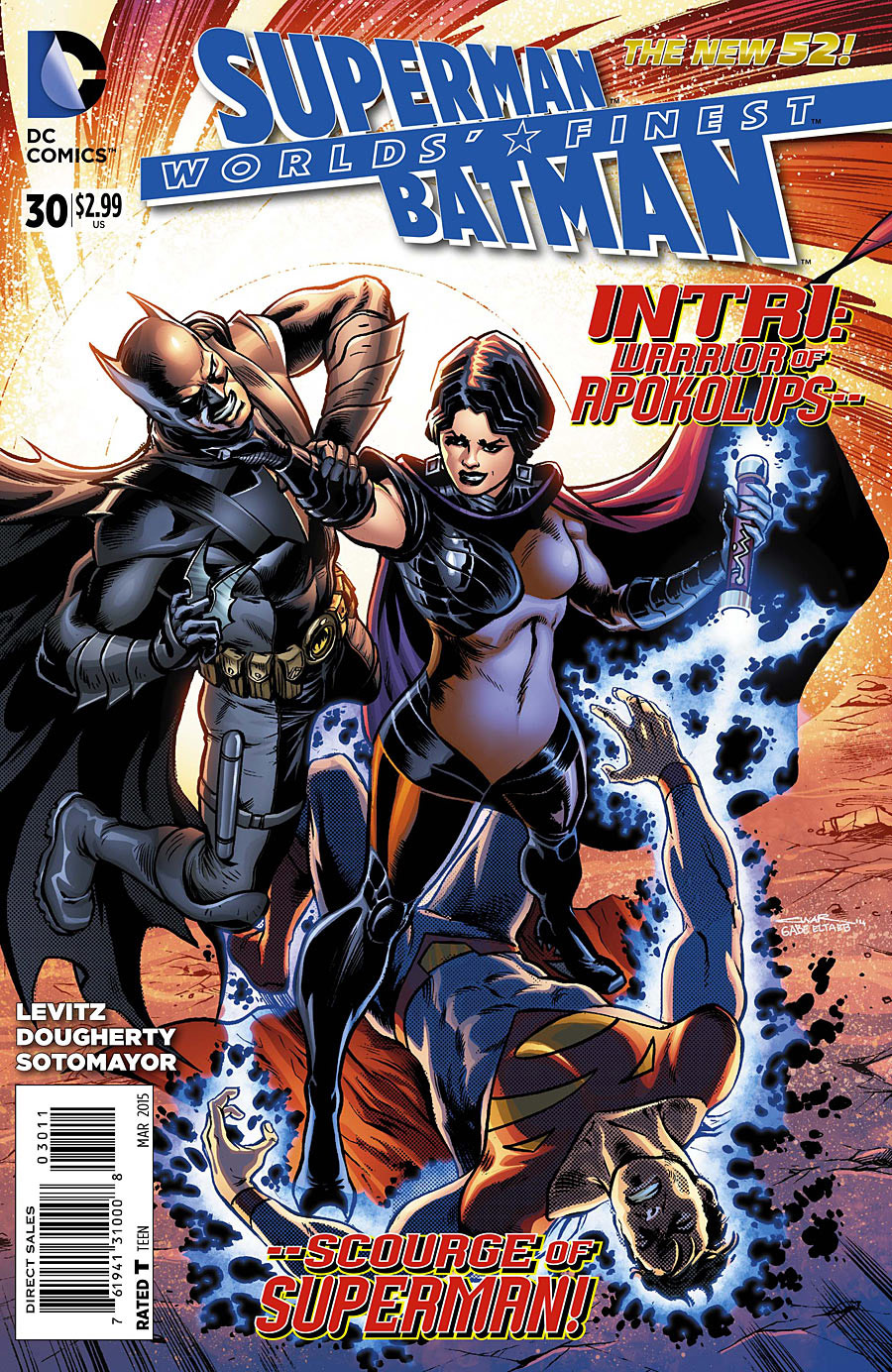 Worlds' Finest #30 cover