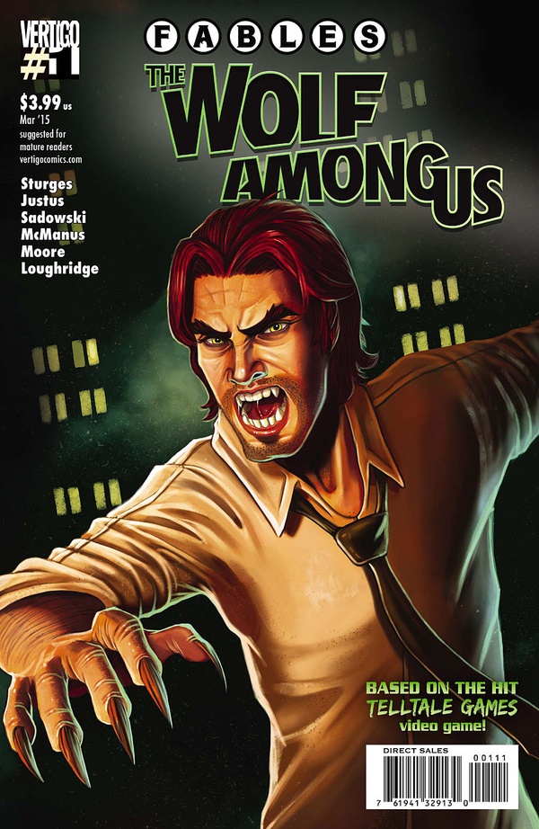 Fables: The Wolf Among Us #1 cover