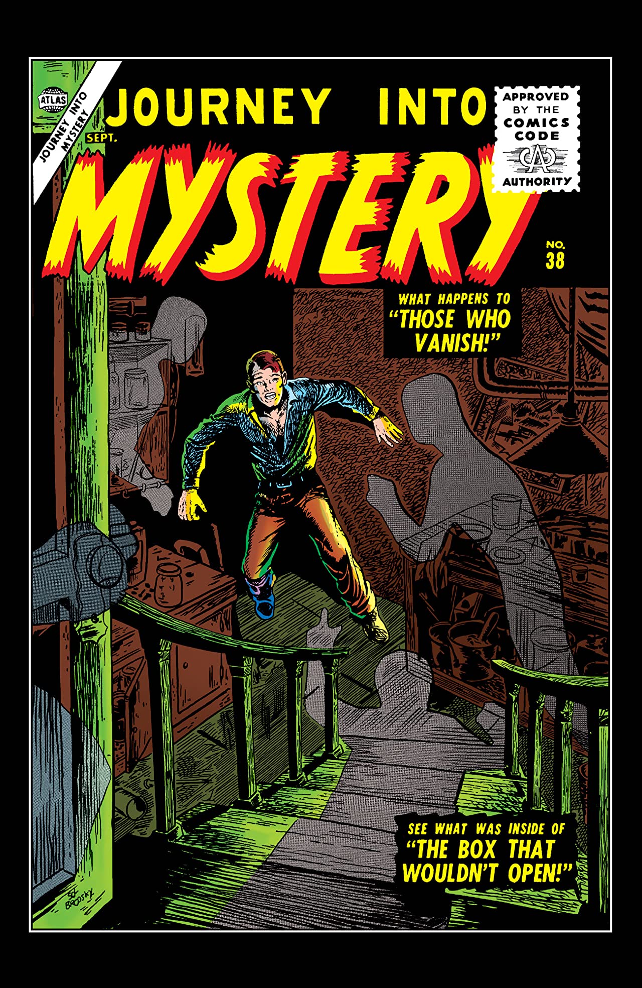 Journey into Mystery #38 cover