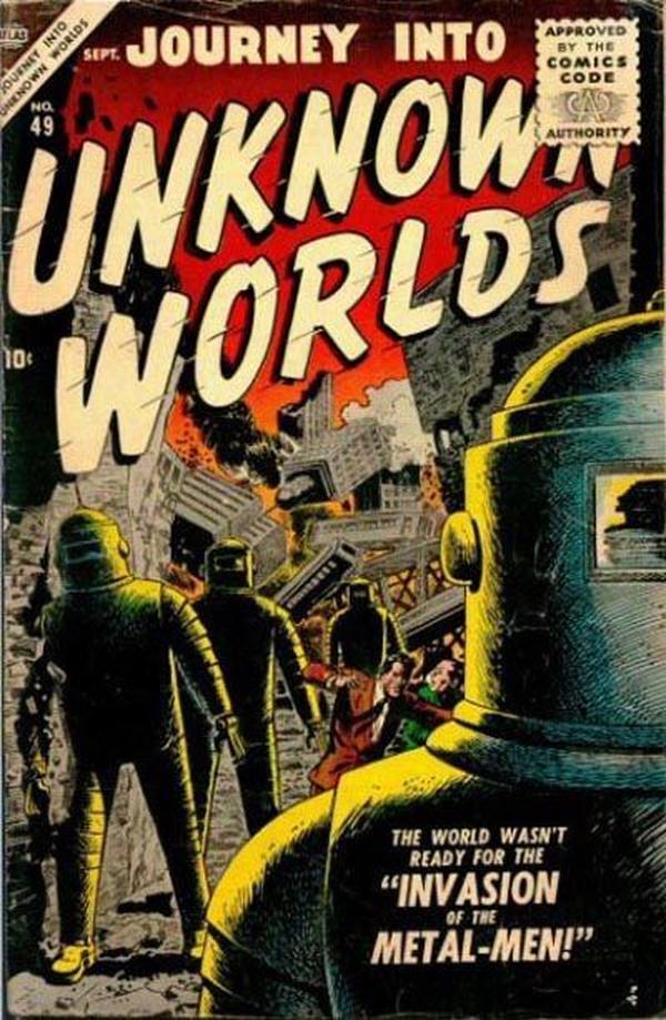 Journey into Unknown Worlds #49 cover