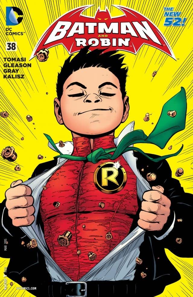 Batman and Robin #38 cover