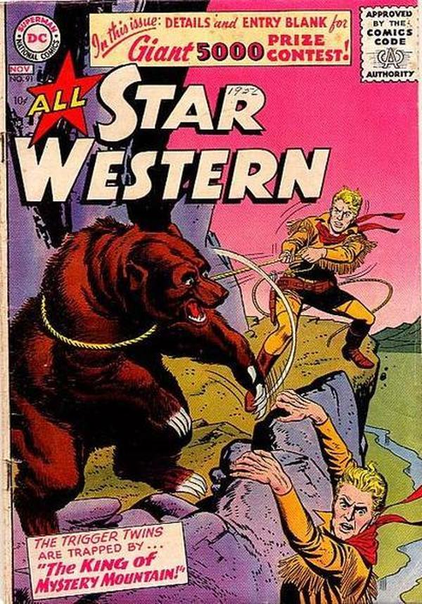 All Star Western #91 cover