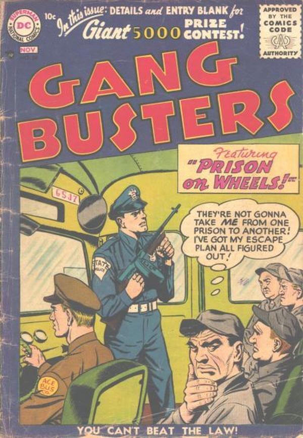 Gang Busters #54 cover