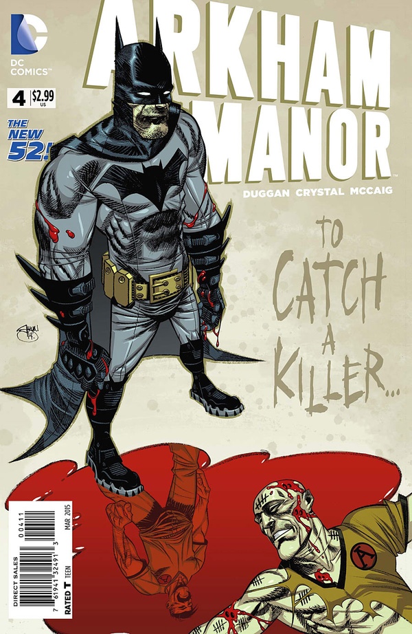 Arkham Manor #4 cover
