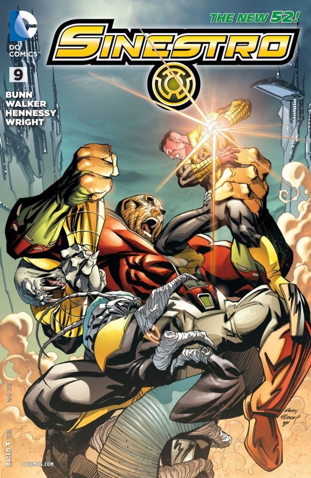 Sinestro #9 cover