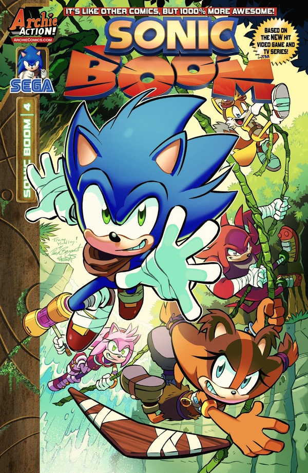 Sonic Boom #4 cover