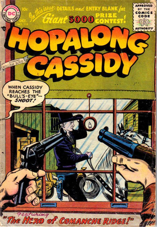 Hopalong Cassidy #118 cover