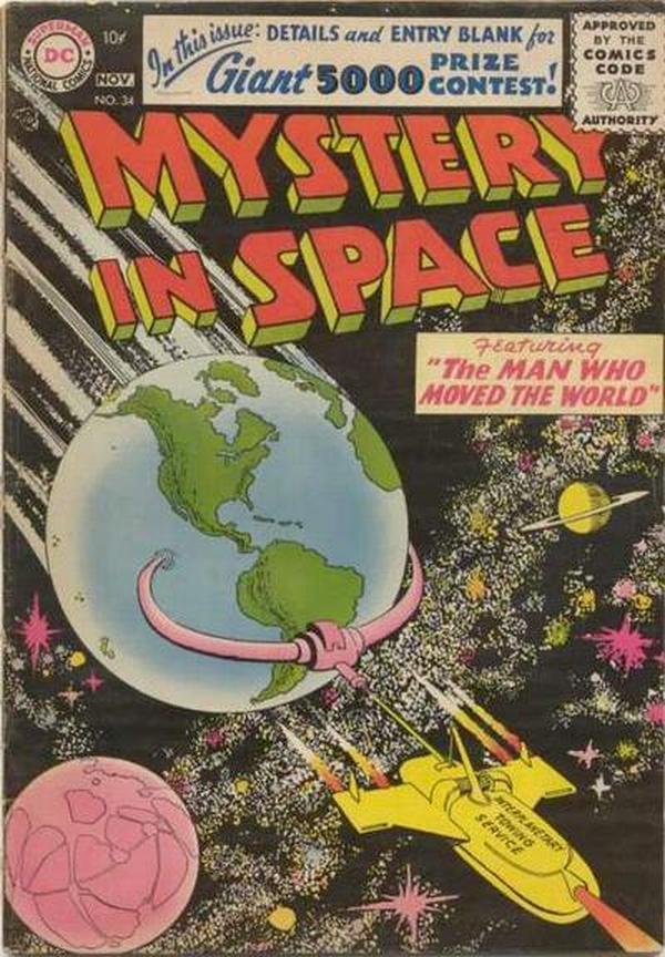 Mystery in Space #34 cover