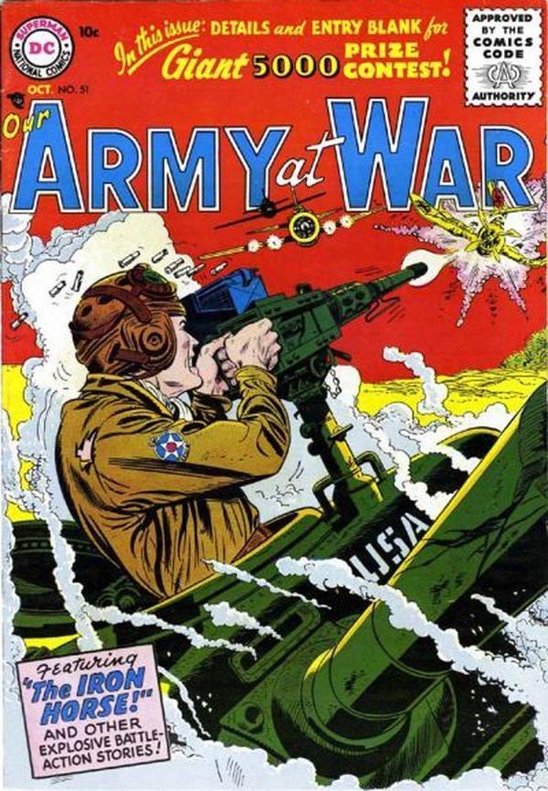 Our Army at War #51 cover