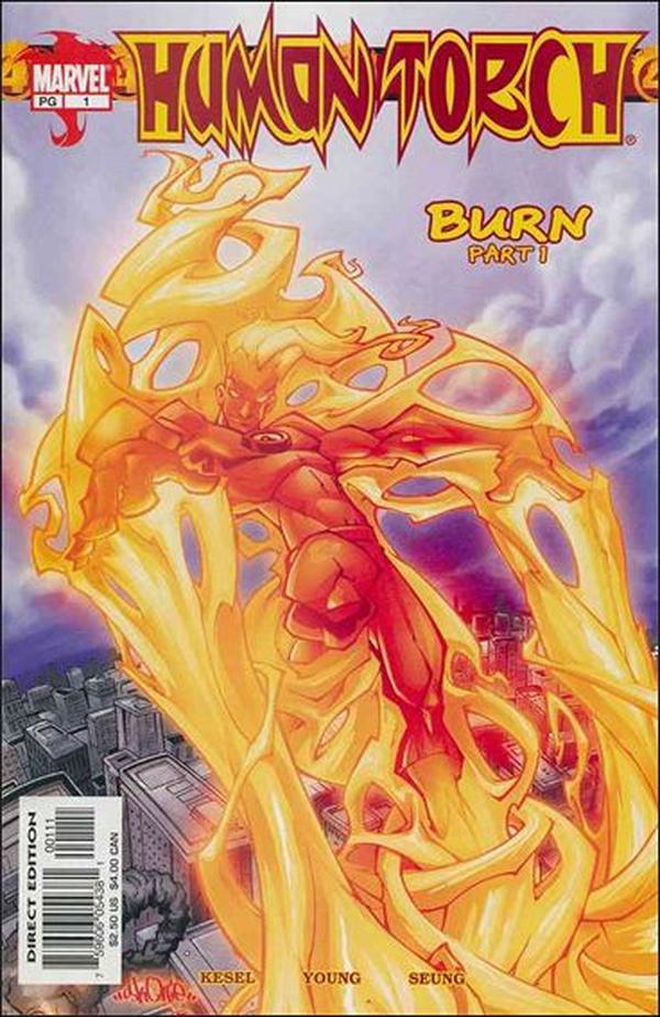 Human Torch #1 cover