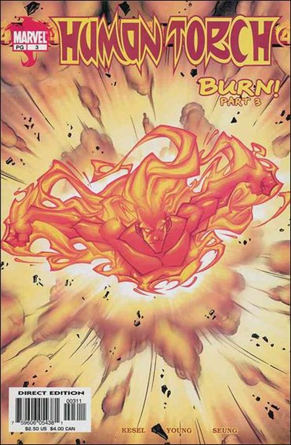 Human Torch #3 cover