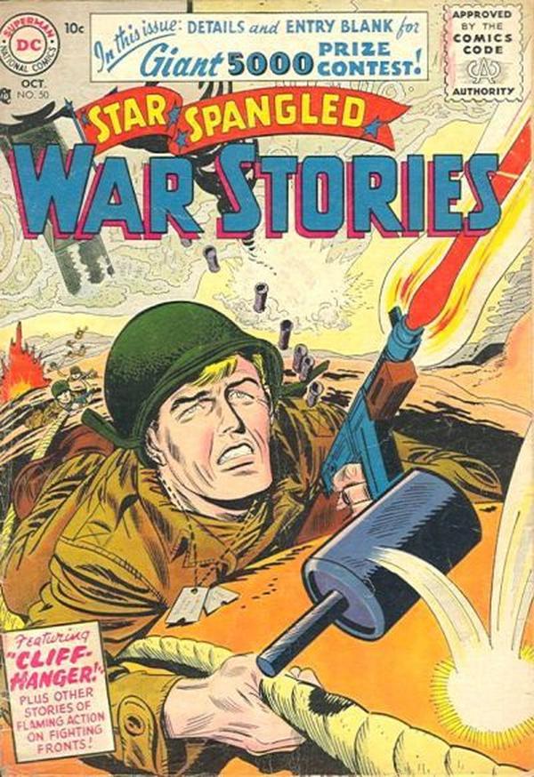 Star Spangled War Stories #50 cover