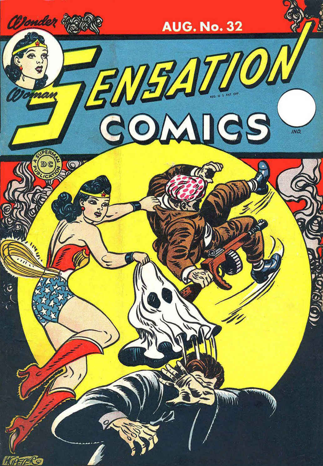 Sensation Comics #32 cover