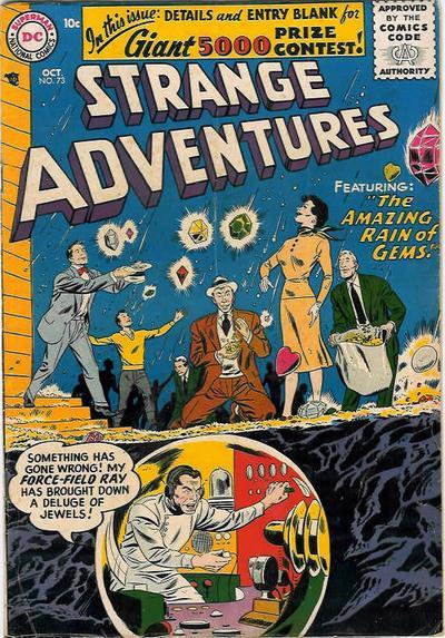 Strange Adventures #73 cover