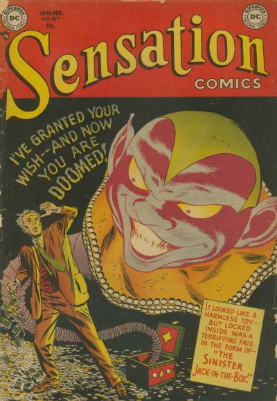 Sensation Comics #107 cover