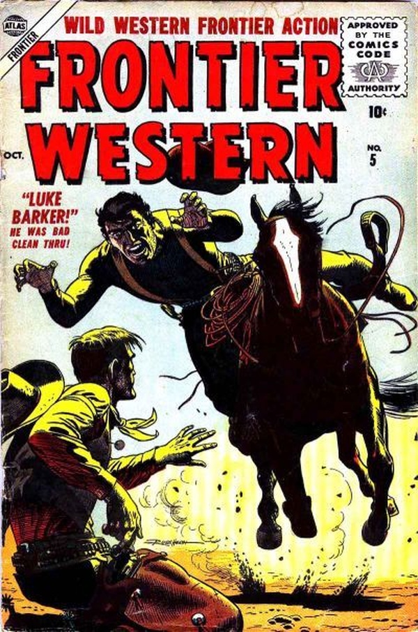 Frontier Western #5 cover