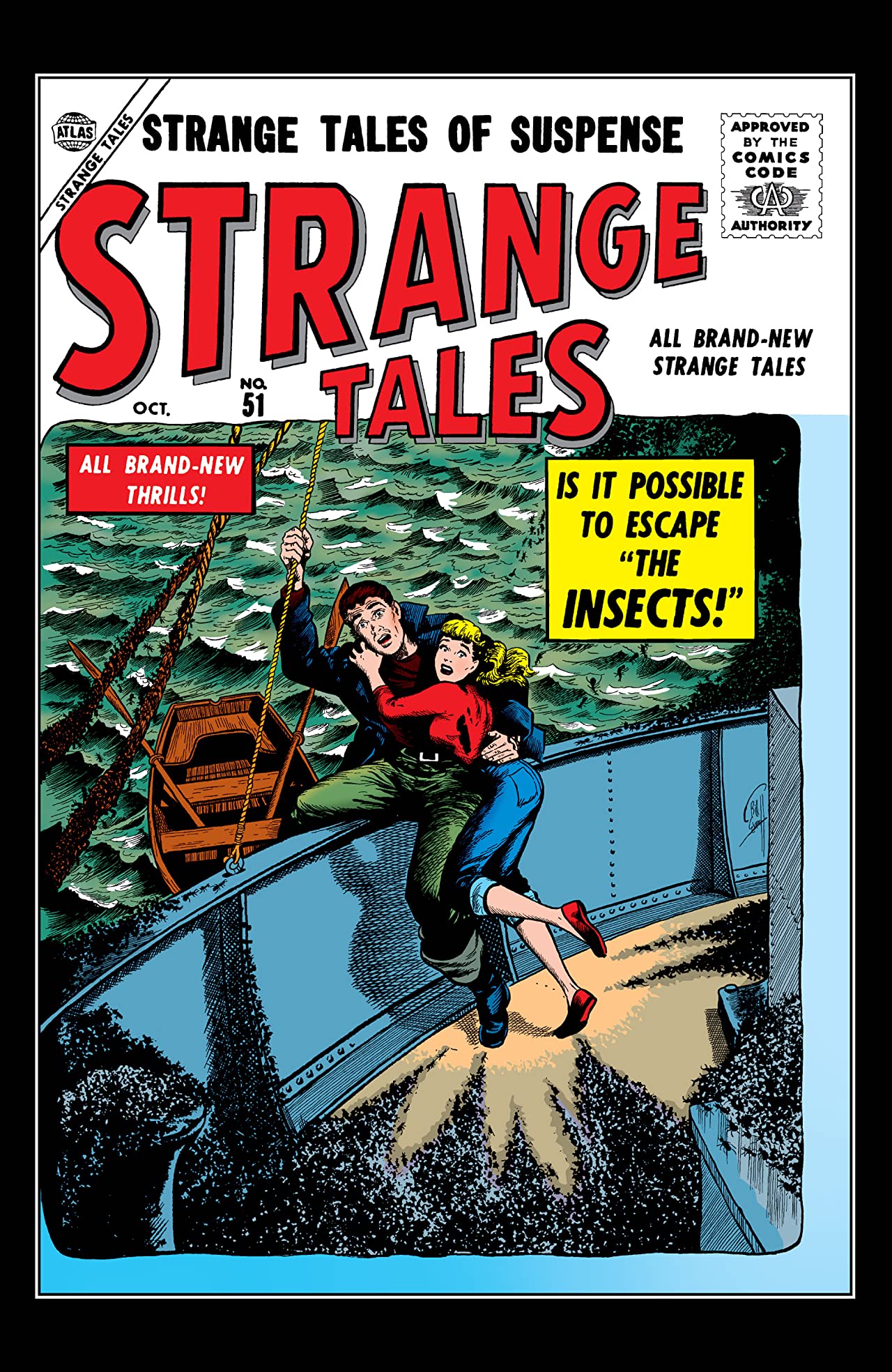 Strange Tales #51 cover
