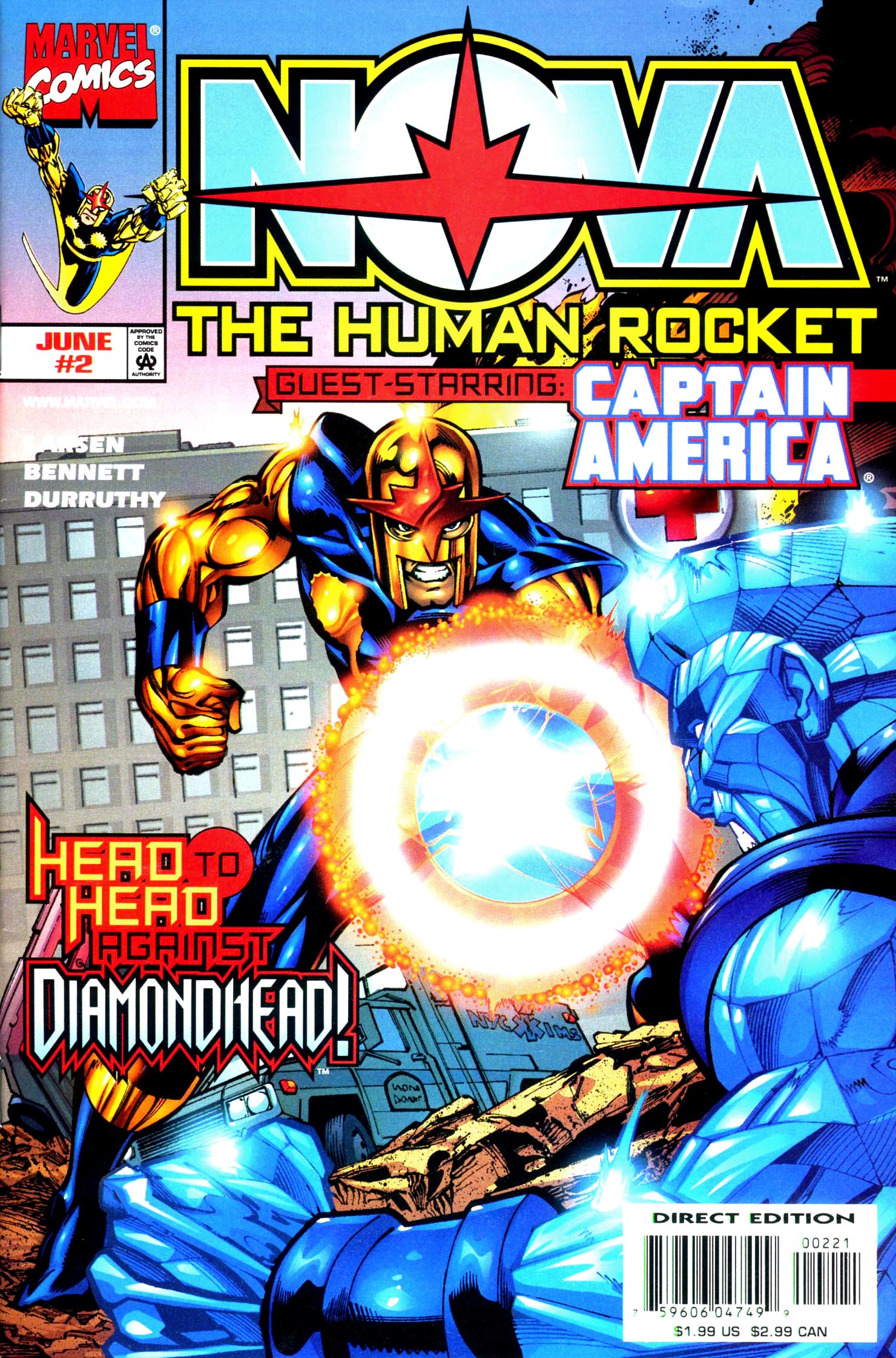 Nova #2 cover