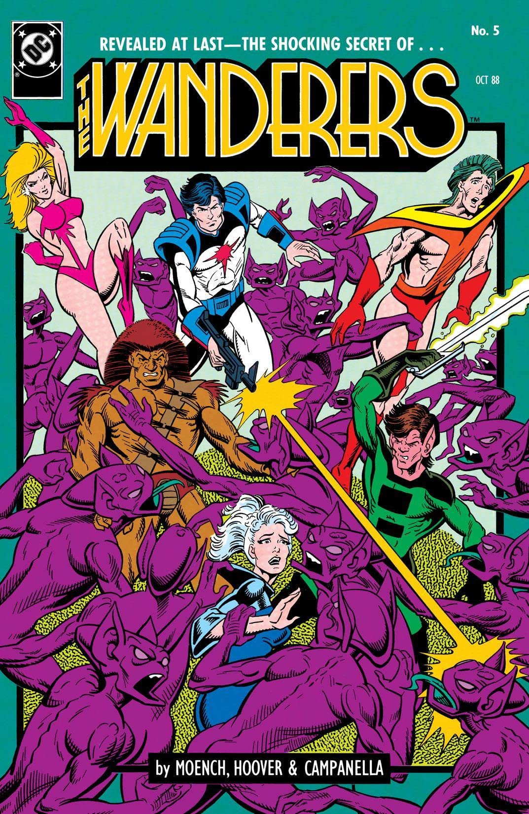 The Wanderers #5 cover