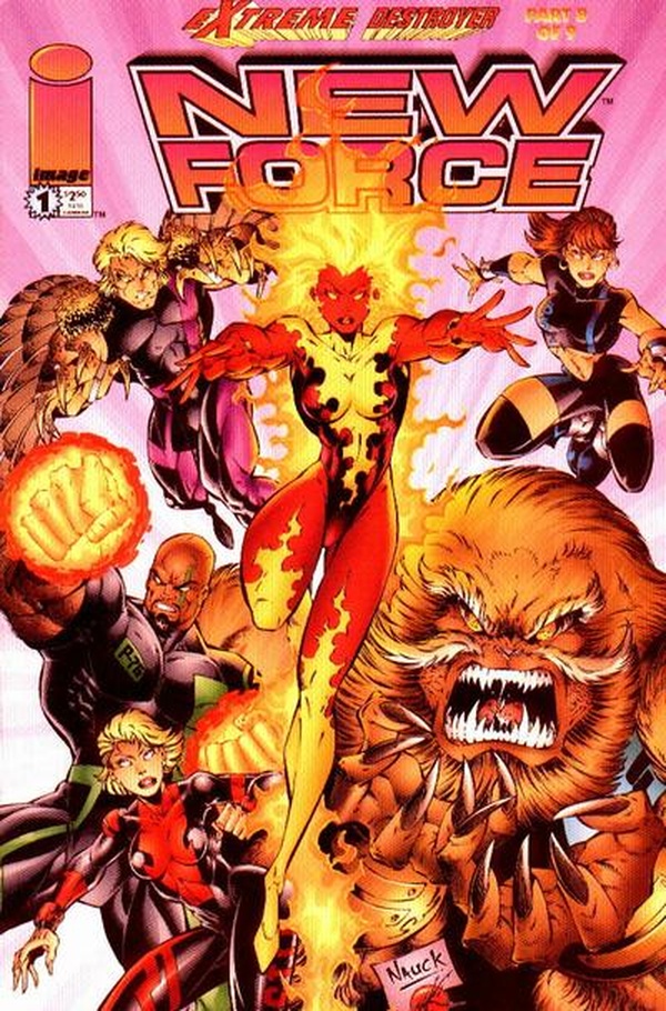 NewForce #1 cover
