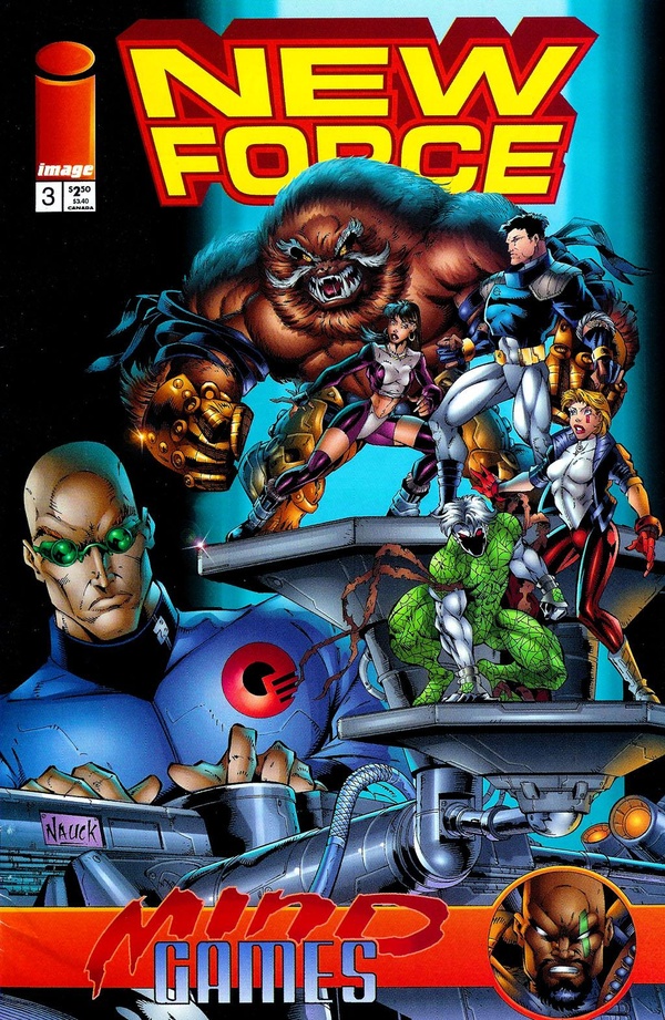 NewForce #3 cover