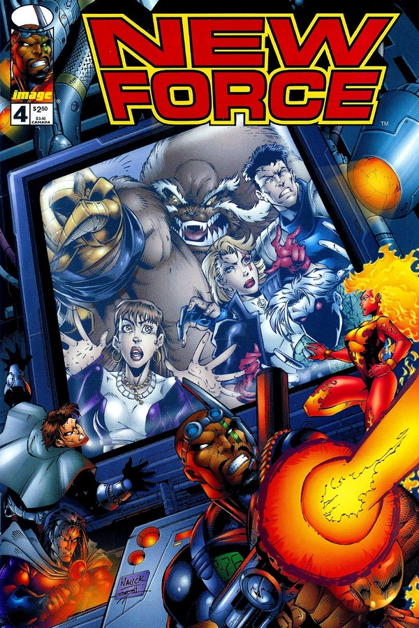 NewForce #4 cover