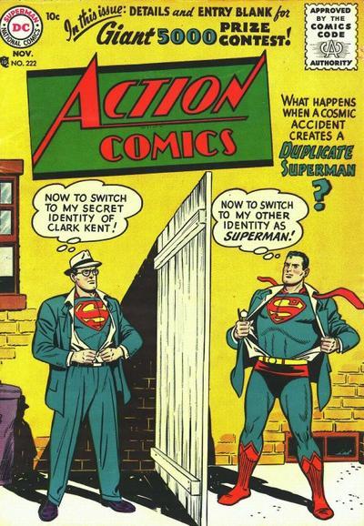 Action Comics #222 cover