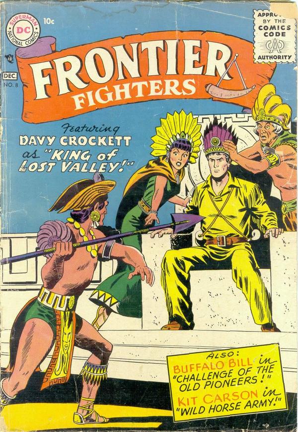Frontier Fighters #8 cover