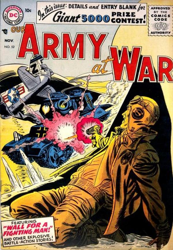 Our Army at War #52 cover
