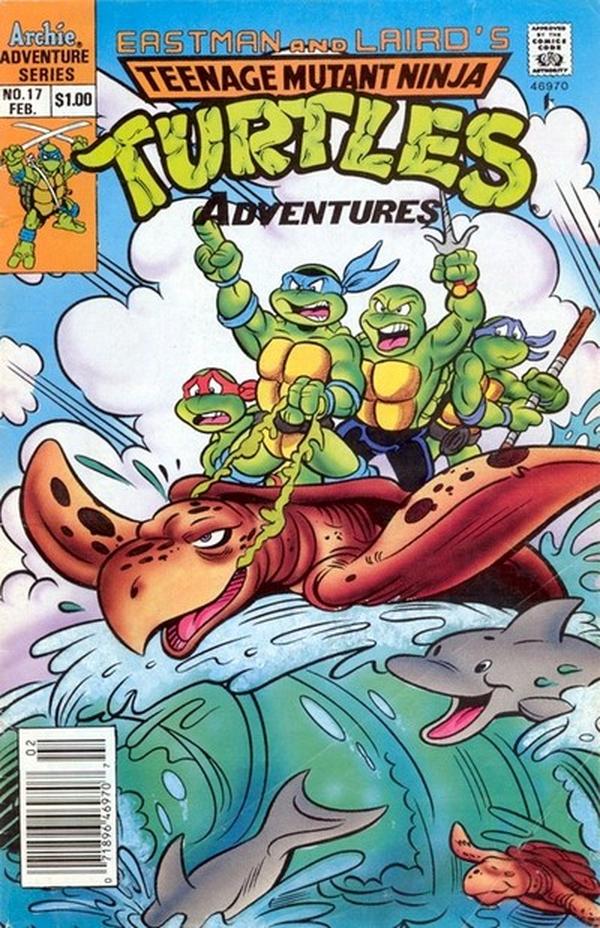 Teenage Mutant Ninja Turtles Adventures #17 cover