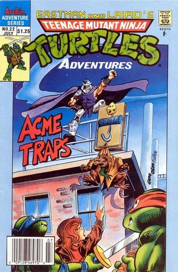 Teenage Mutant Ninja Turtles Adventures #22 cover
