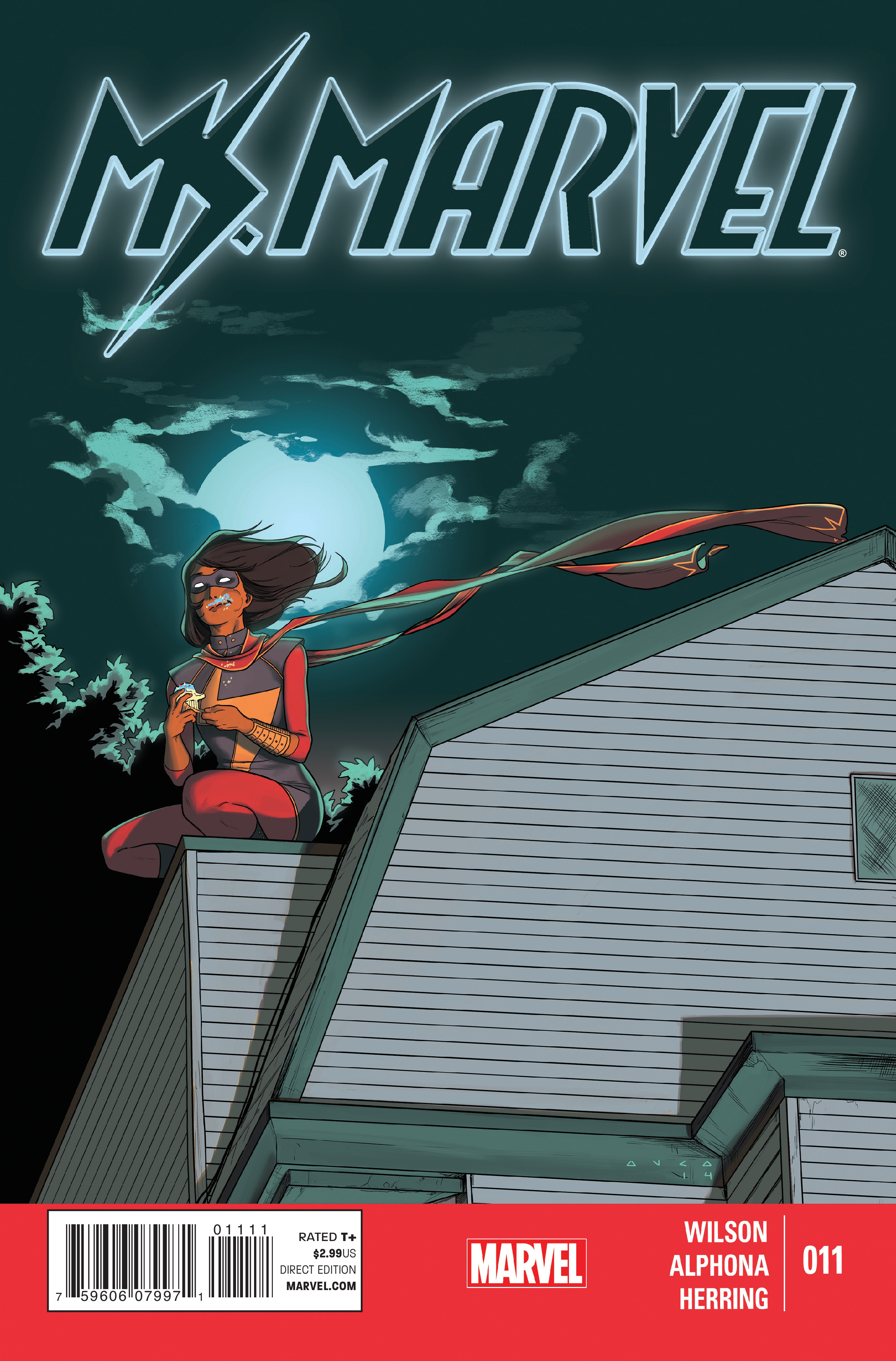 Ms. Marvel #11 cover