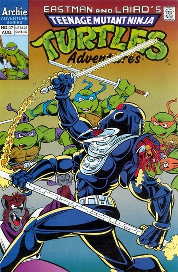 Teenage Mutant Ninja Turtles Adventures #47 cover