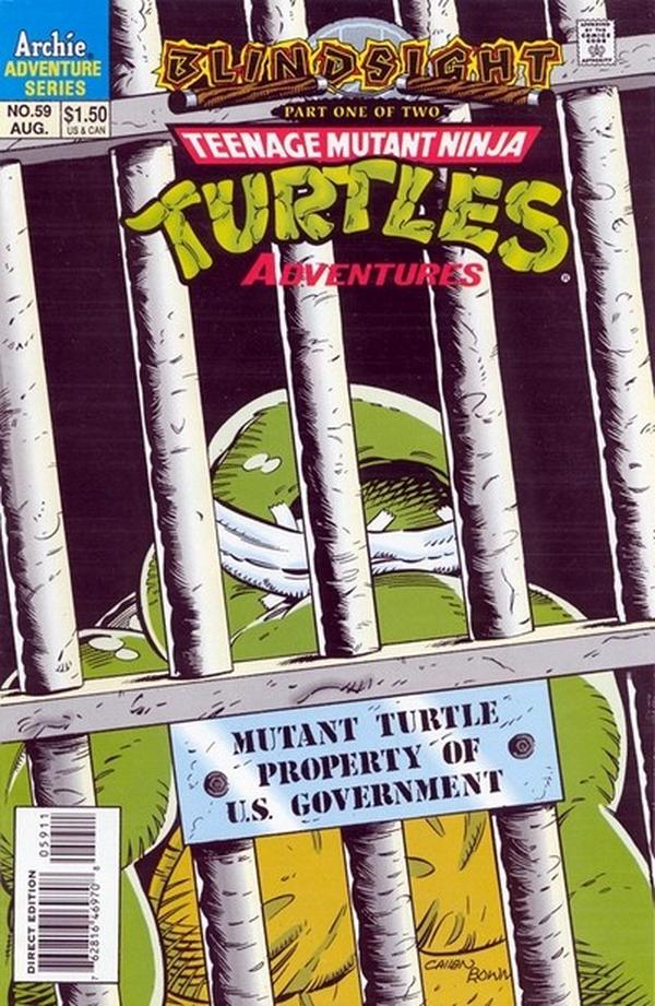 Teenage Mutant Ninja Turtles Adventures #59 cover