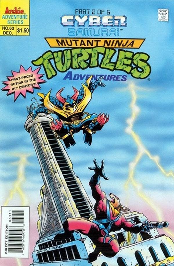Teenage Mutant Ninja Turtles Adventures #63