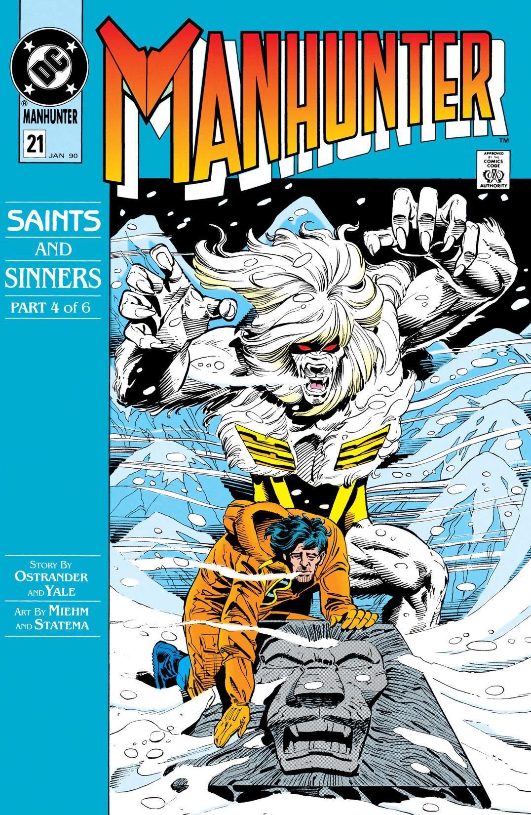 Manhunter #21 cover